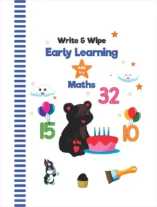 Allied School Book Write & Wipe Maths Class Nursery