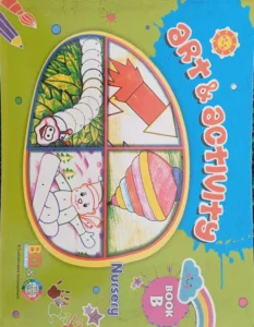 Allied School Book Art & Activity Book B Class Nursery
