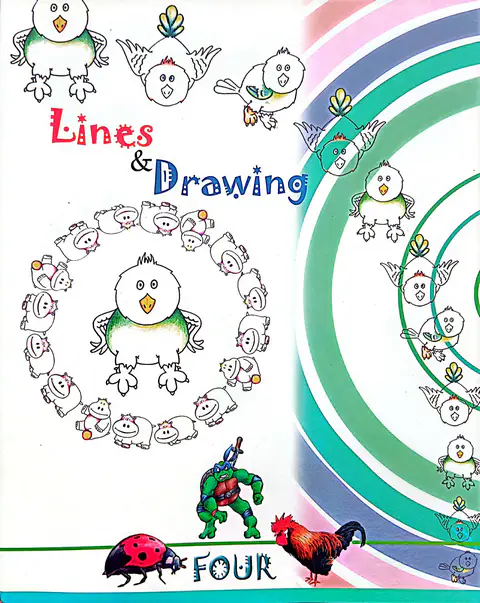 Lines & Drawing Class 4 Allied School cover