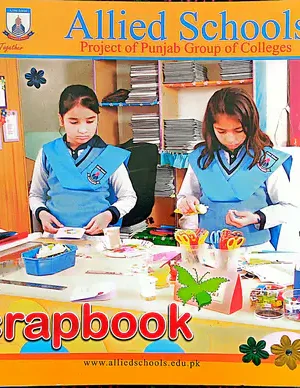 Allied School Scrapbook Allied School Cover
